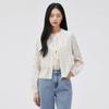 Thursday Island Lace Mix Print Frill Blouse T262mbl148w