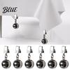 Decorative Tablecloth Weights Metal Ball Weight, Heavy Duty Tablecover Weight with Clip, Rustproof Weighted for Outdoor Tables Shower Curtains