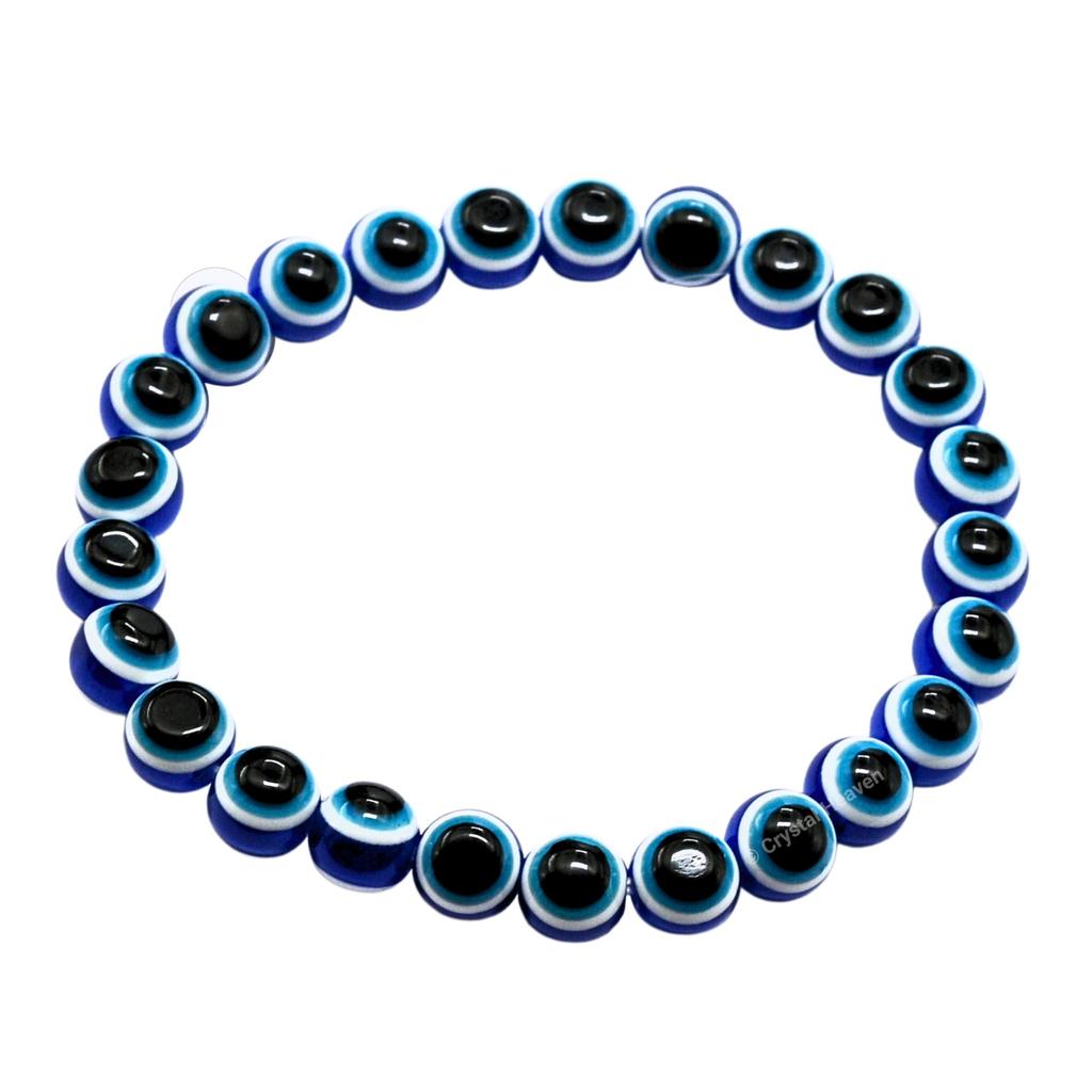 Crystal Heaven Blue Evil Eye Bracelet For Women Men | Nazariya Bracelet For Kids | Original Turkish Evil Eye Beads