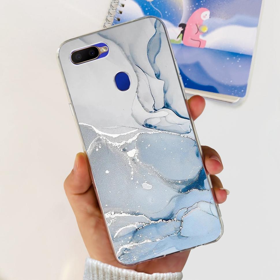 Silikon-Handyhülle für OPPO A5S Hülle AX5s CPH1909 Weiche TPU-Rückseite Für Oppo A7 AX7 CPH1901 CPH1903 Hüllen Capa Coque Fundas