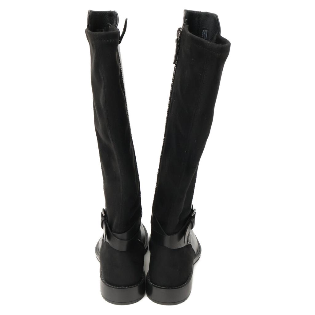 ecco [New] 24935351052 Side Zip Long Jockey Boots/ shoes 8.7" blackUsed