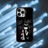 E-Emily The Strange Phone Case For iPhone 16,15,14,13,12,11,8,7,Pro,Max,Plus,Mini,XS,SE Black Matte Hard