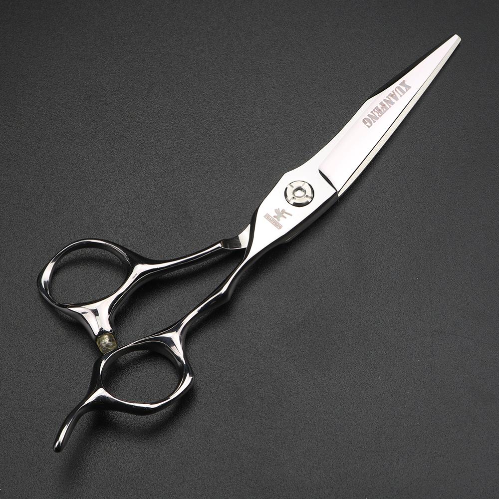 Tail Dynamic Scissors 6 Inch Japanese 440C Steel Hair Scissors Barber Cutting Scissors and Thinning Scissors