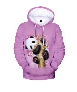Fashion Women's T-Shirt New Creative China Panda Men's Ladies Hoodie Sweatshirt Hara Zhuku 3D Printed Pat Tat Cute