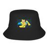 Invincible Cartoon Bucket Hat for Unisex Summer Travel  Sun Hats Harajuku UV Protection for FisherUnisex Cap Bob Hat