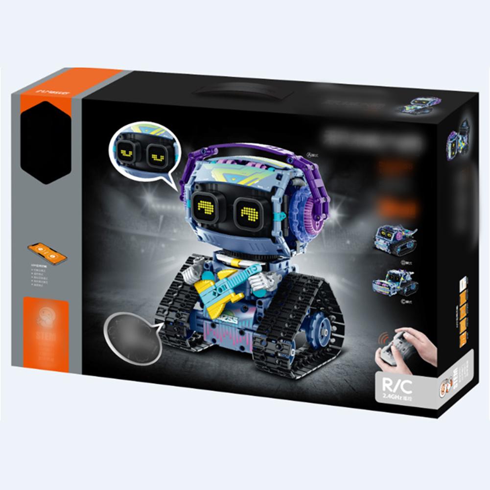Robot Toys For Kids Science Building Block Kit Remote Control Programming Robot Toys Christmas Gifts For Boys Girls
