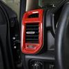 2-Pack Side Air Vent Trim for 18-21 Dodge Ram Center Console