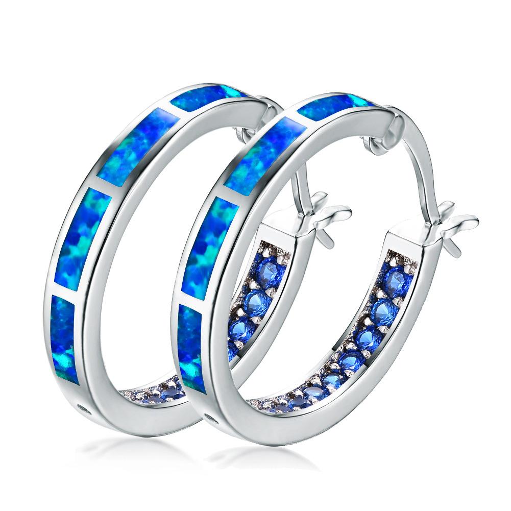 HUAMI Blume Fee Süße Ohrstecker für Damen Mode Jubiläumsparty Zirkon Weihnachts Schmuck Geschenk Hochzeit Trendige Ohrringe