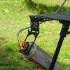 Heavy Duty Outdoor Butane Gas Tank Hanger Clip Portable Canister Hanging Hook For Camping Stove Travel Accessories