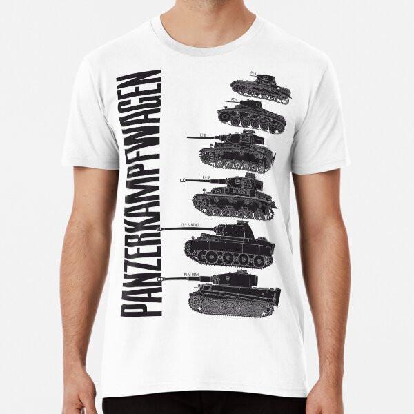 Hobby Tanks! German Panzerkampfwagen Tanks T-Shirt S-5XL Best T-Shirt