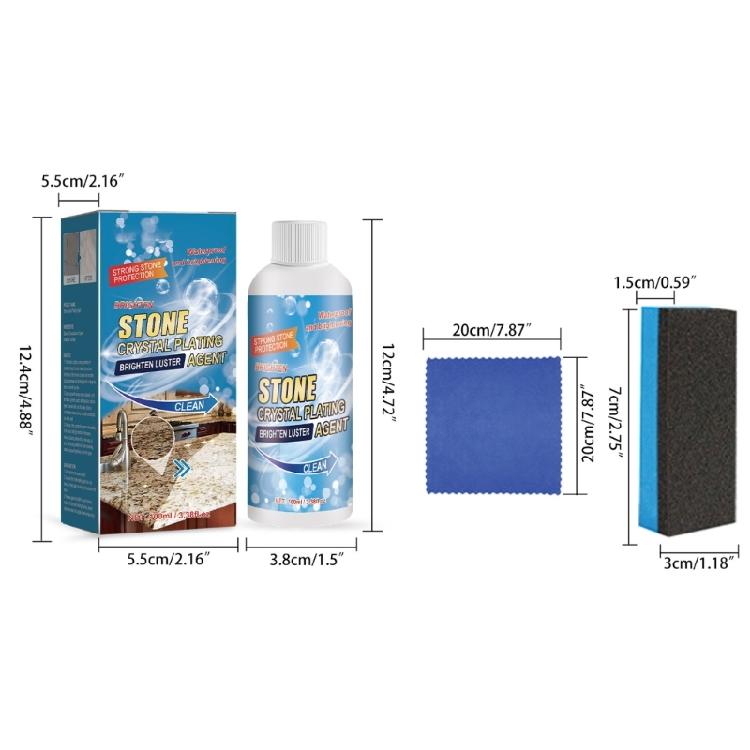 Effective Scratch Repair for Kitchen Tile Countertops Floor Brighten Agent 100ml