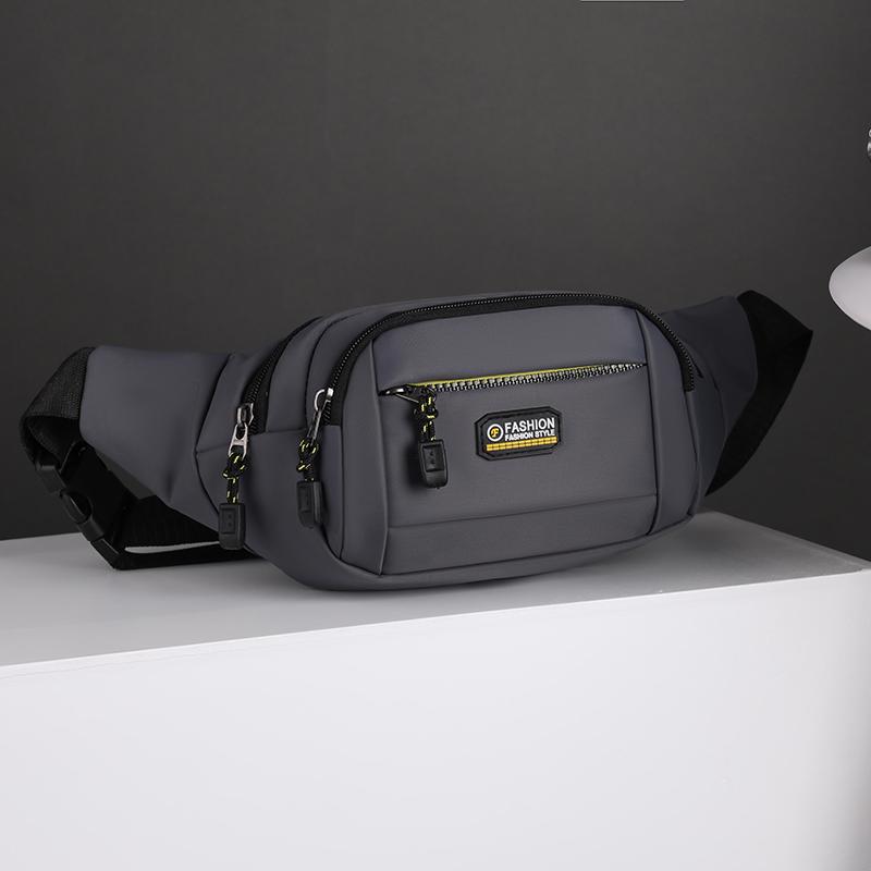 Multifunctional Waist Bag Men's Running Mobile Phone Bag Sports Waterproof Multi-Layer Chest Bag