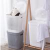 Japanese Style Dirty Clothes Basket Hollow out Laundry Basket Clothes Storage Basket  Household
