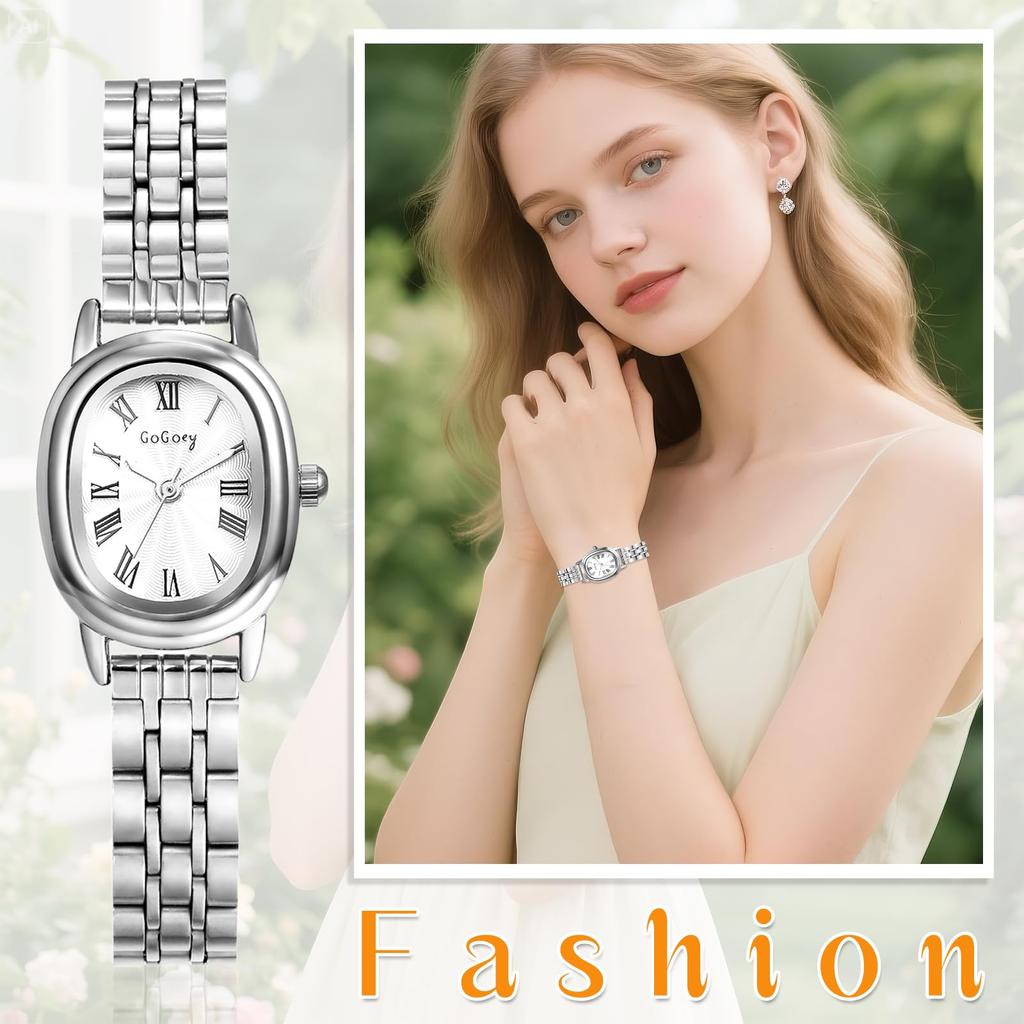 Women's Watch Roman Analog Display Stainless Steel Waterproof Cute Fashion Quartz Watch Ladies Accessories - Birthday Anniversary Mother's Day