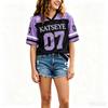 Kids Printed Short Sleeve Shirt Casual Top for Boys and Girls Everyday Wear