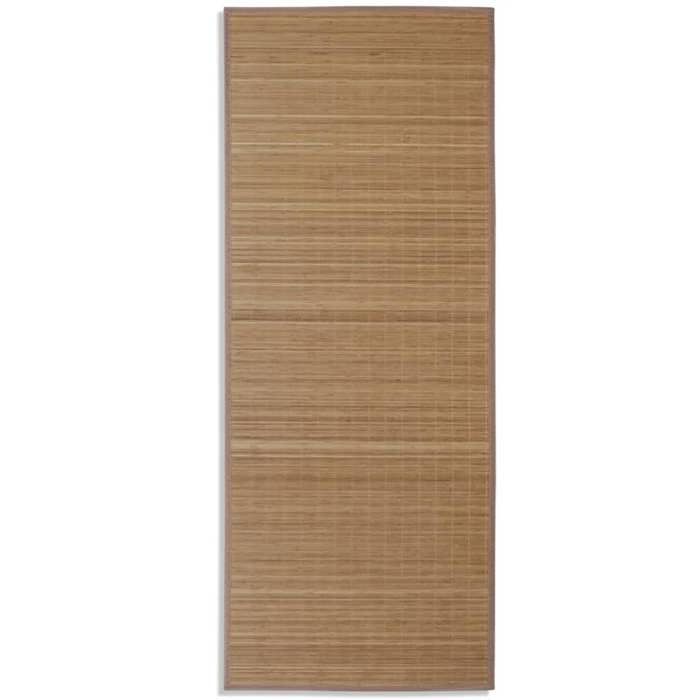 Rug - vidaXL - Rectangular - 80 X 200 Cm - Bamboo - Non-slip PVC