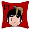 Rapper Natanaels Cano Pillow Covers Cartoon Sofa Decorative Home Double-sided Printing Short Plush Cute Cushion Cover