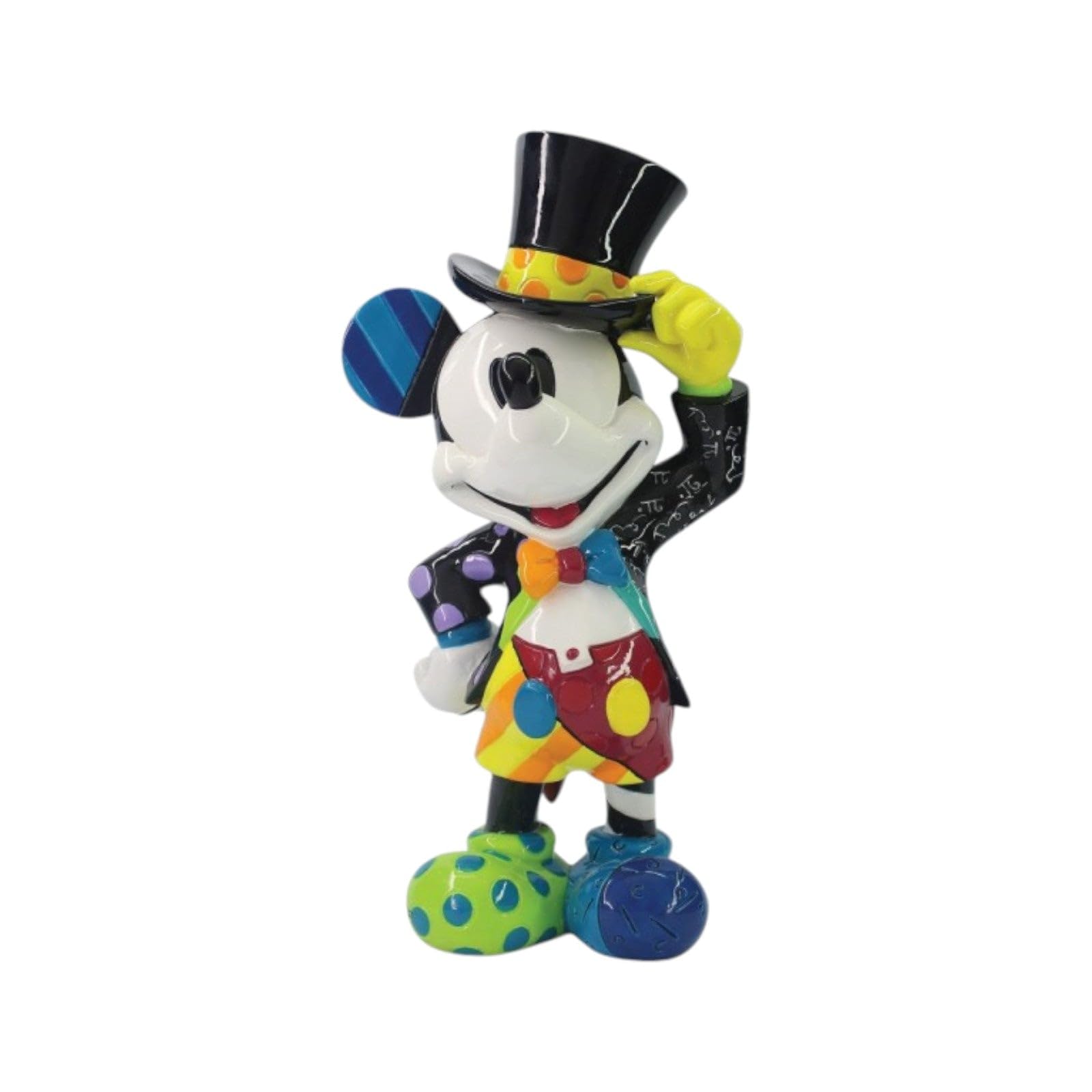 

Enesco Disney от Бритто Разноцветная фигурка Микки Мауса в цилиндре, 8,07 дюйма,