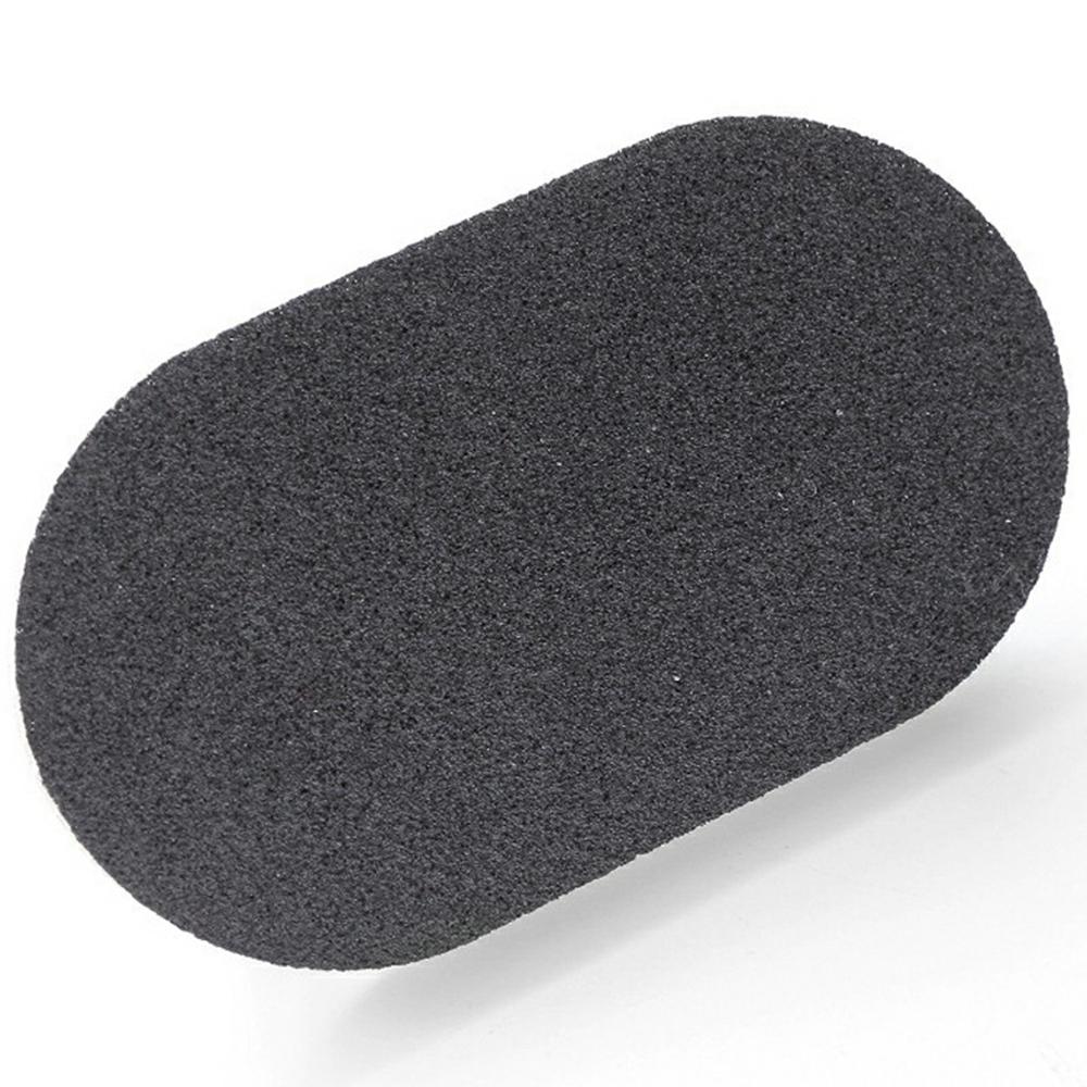 Ergonomic Handle Scouring Pad Abrasive Sponge Kitchen Cleaning Brush for Pots Pans Sinks Rust Oil Removal