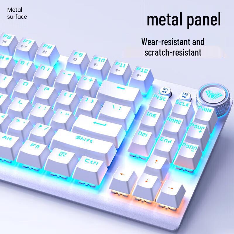 AULA F3001 87-Key Tri-Mode Wireless Mechanical Keyboard