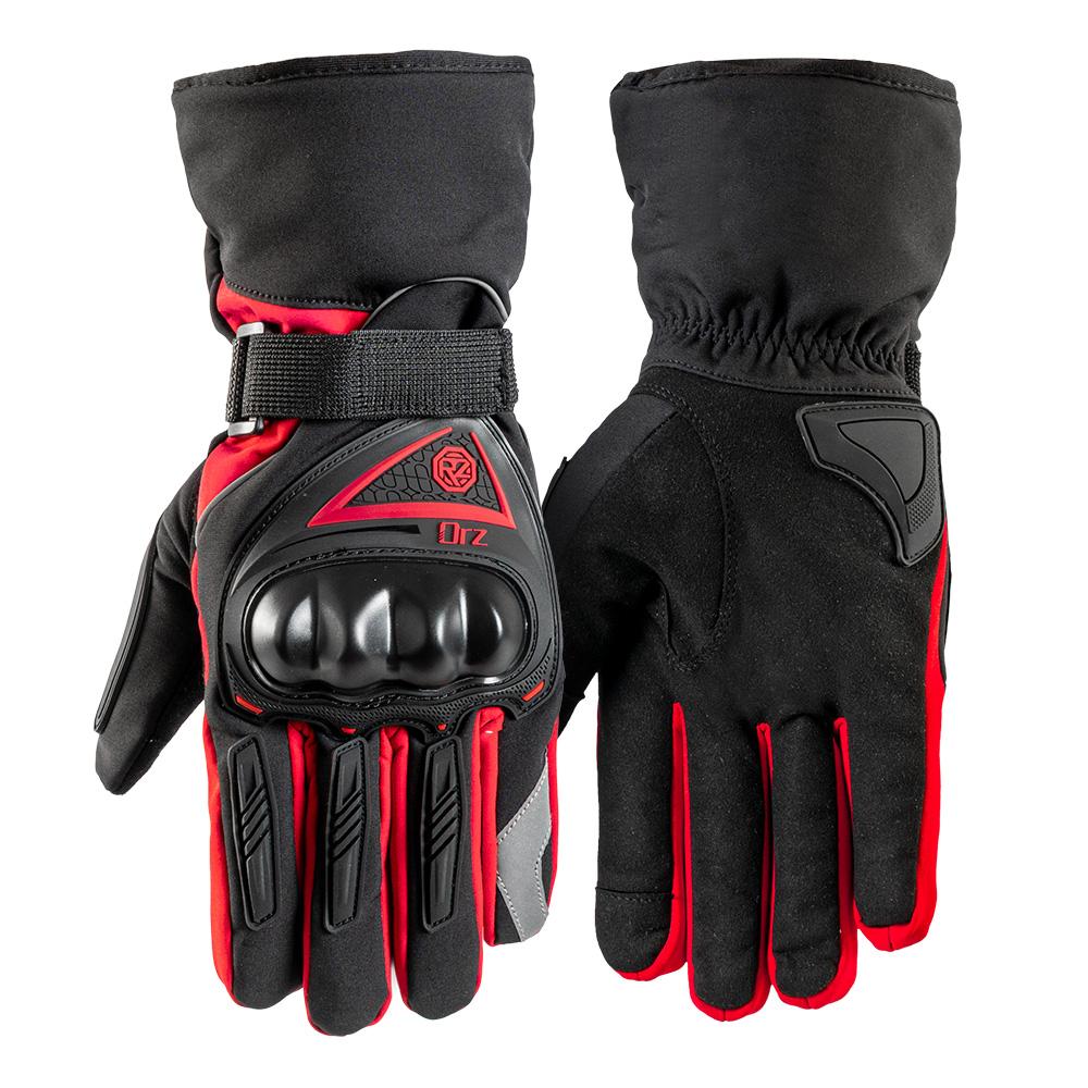 ORZ Motorcycle Gloves Windproof Waterproof Guantes Moto Men Motorbike Riding Gloves Touch Screen Moto Motocross Gloves Winter