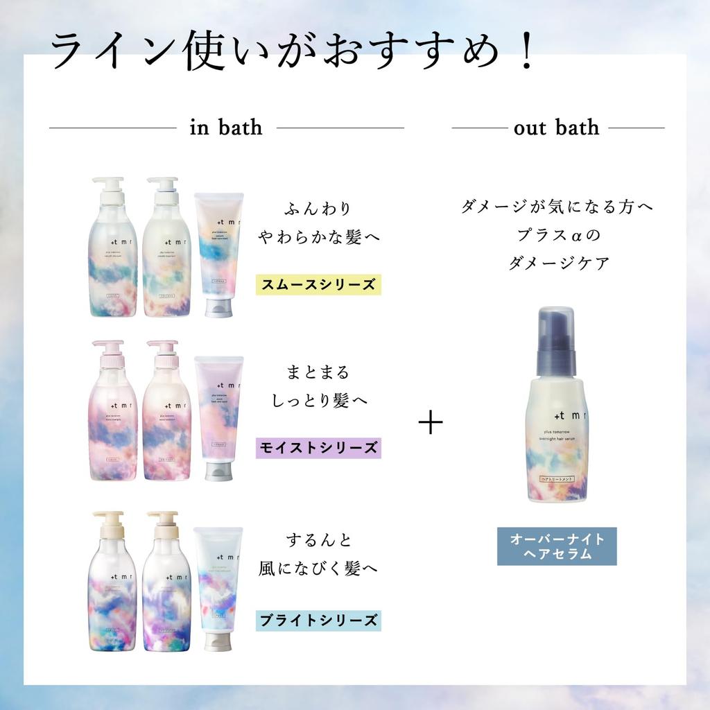 Plus Shampoo refill bonus Protein Hair care Damage +tmr Tomorrow + [Bright]