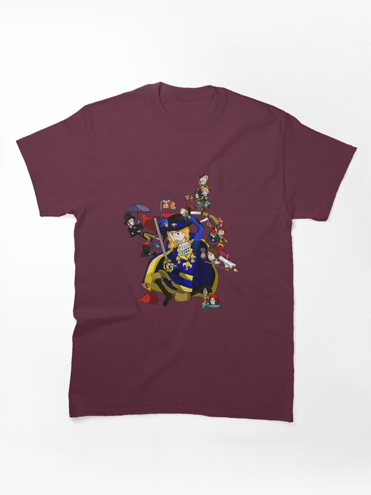 Europa Universalis Renaissance Map of France Classic T-Shirt