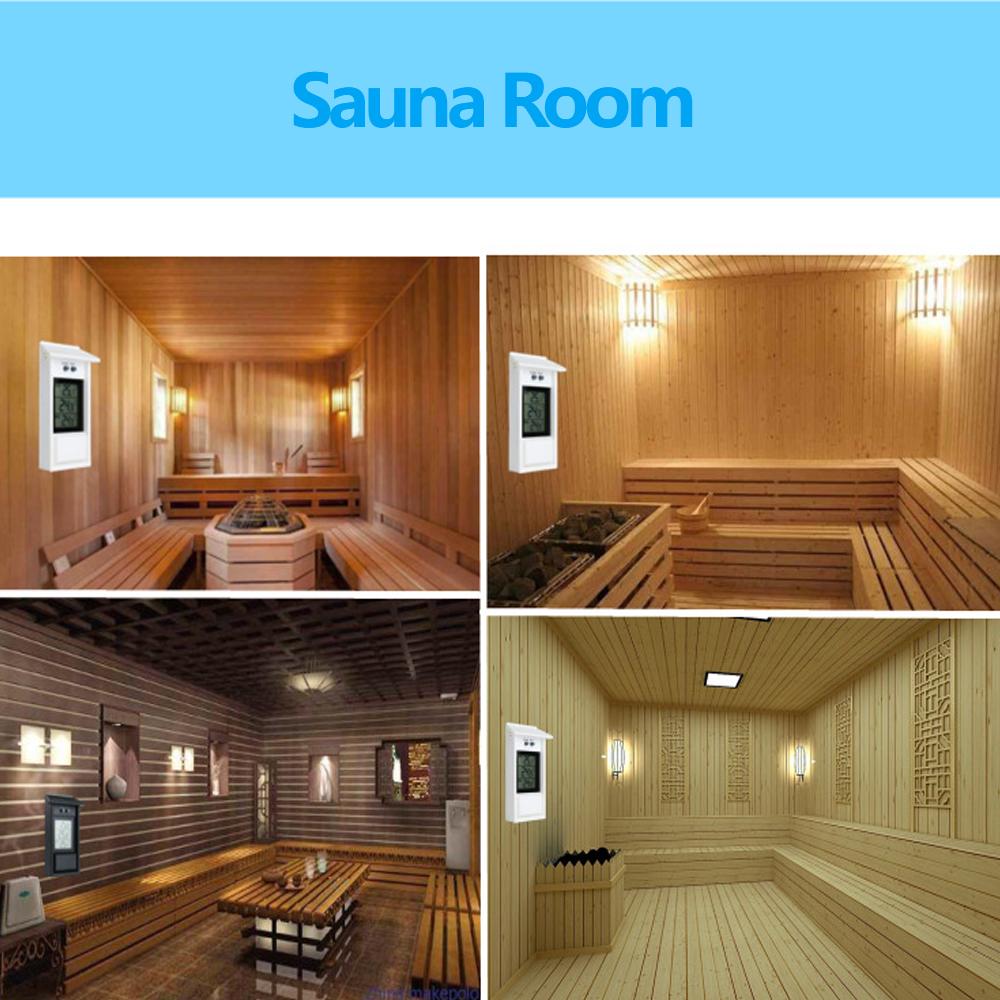 Elektroniczny termometr LCD do domu, ogrodu, szklarni, wewnątrz i na zewnątrz, ekran cyfrowy, wskaźnik Max Min, czujnik pogody