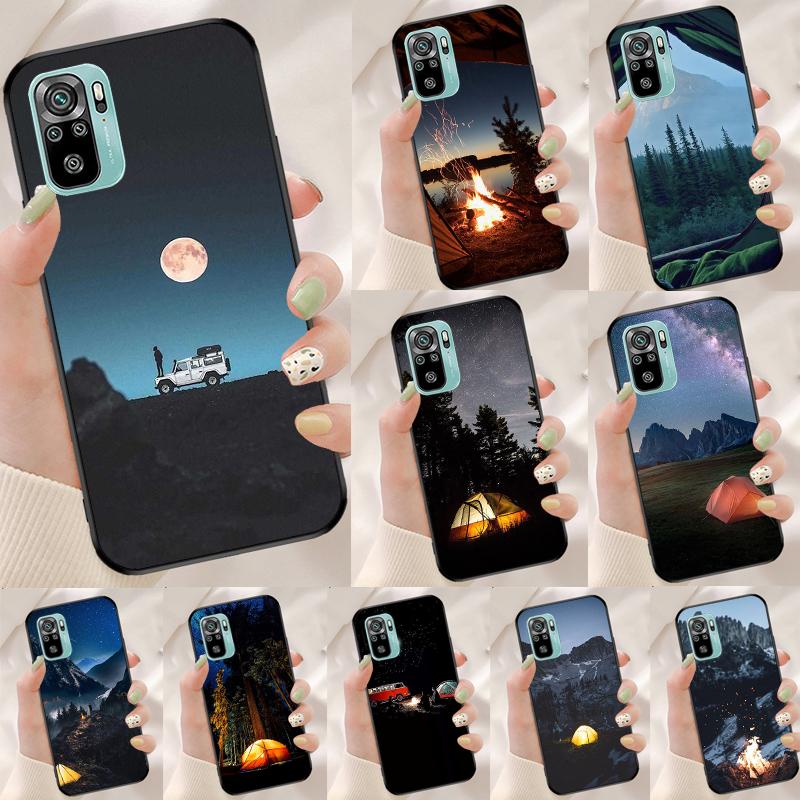 Camping Nature Mountain Cover For Xiaomi Redmi Note 13 14 Pro 12 11 9 10 9S 10S 11S 12S Redmi 14C 10C 12C 13C Case