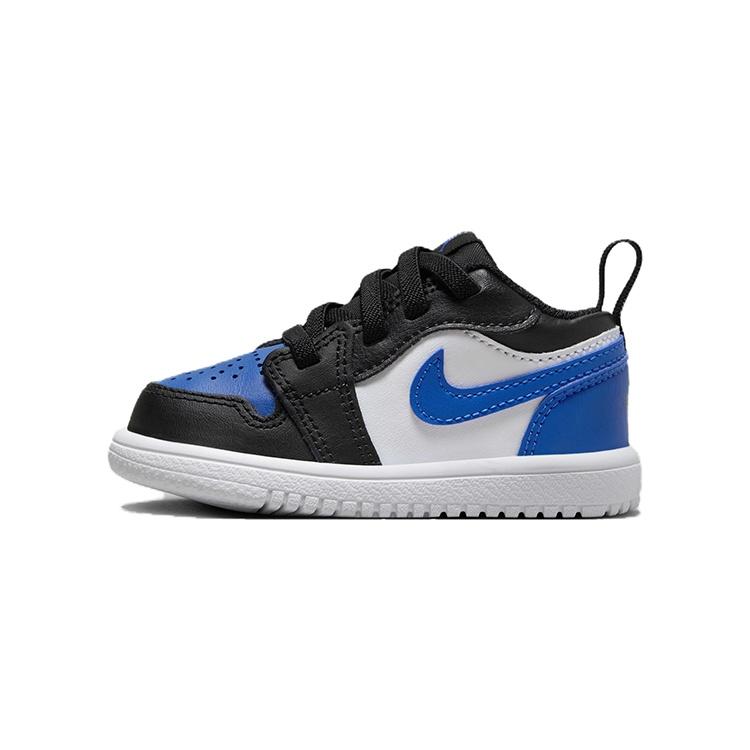 (TD) Air Jordan 1 low ALT  White Black Royal Blue  Baby DR9747-140 EU 22