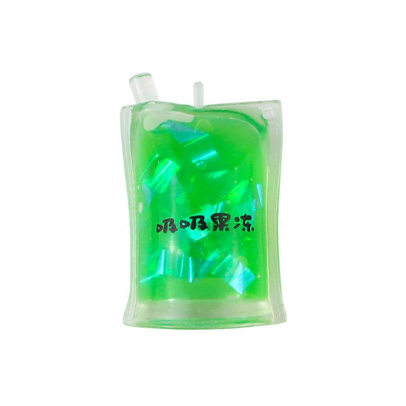 4-Pcs Set Playful Latest Summer Small Cute Jelly Cups Fruit Tea Milk Cup Press Sensory Toys Water Balls With Water Beads Girls Gift