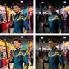 Disfraz Cosplay de Teth Adam para Hombre con Material de Poliéster para Halloween y Role Play de Anime