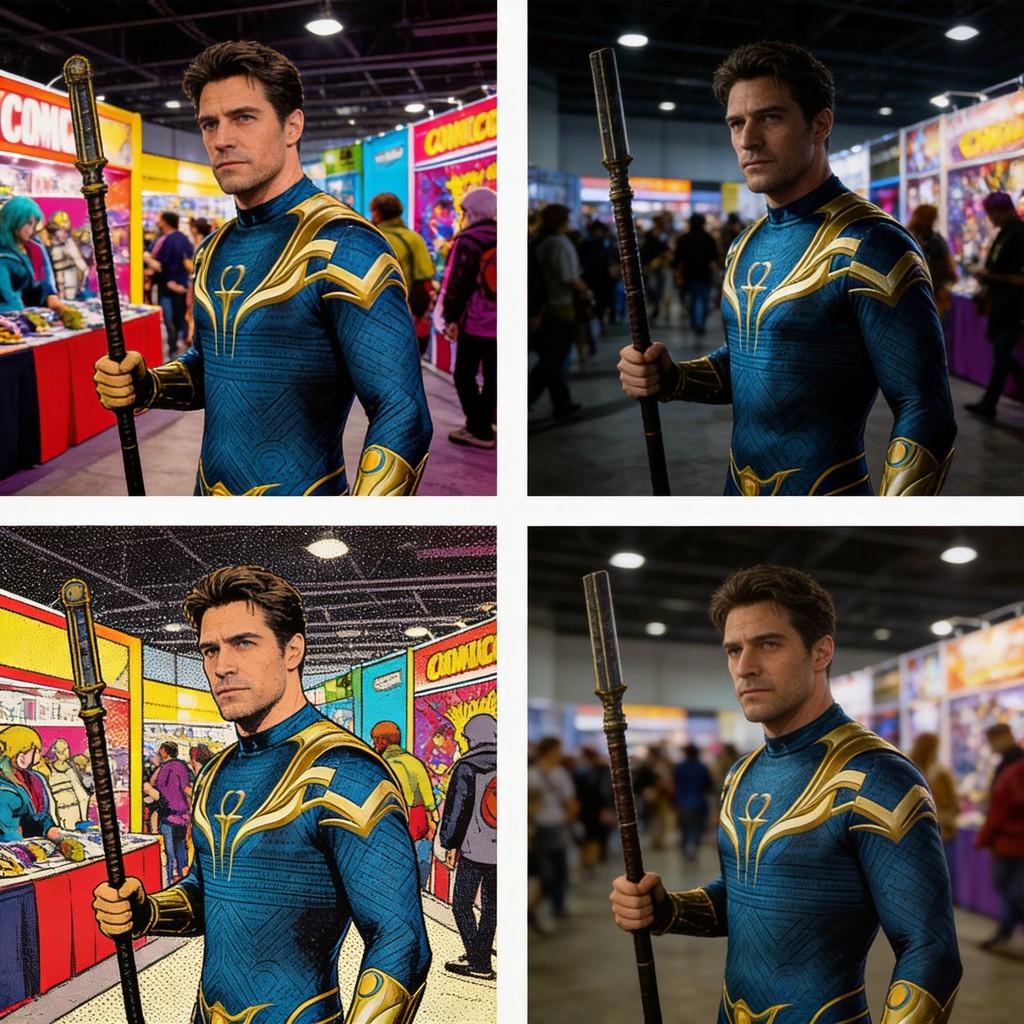 Disfraz Cosplay de Teth Adam para Hombre con Material de Poliéster para Halloween y Role Play de Anime