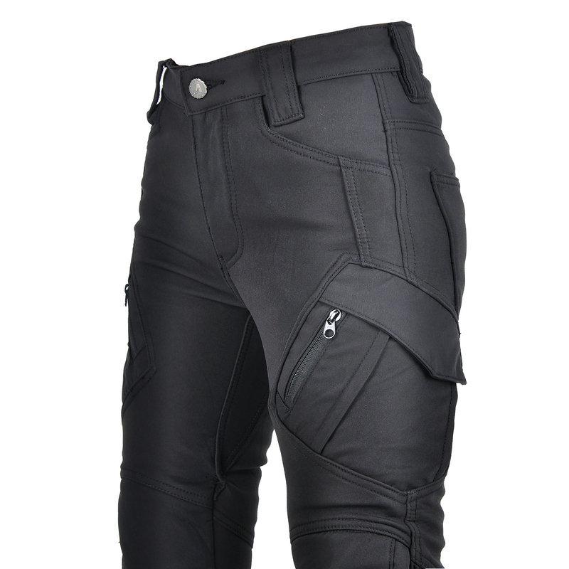 VOLERO + pantalon de moto anti-chute + pantalon de moto anti-chute taille haute en peluche imperméable et épais coupe-vent pour femme