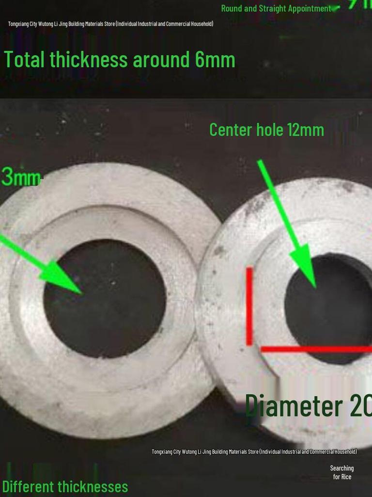 Pressure Plate Jade Carving Washer Gasket Reducer: Large To Small Hole Conversion Pad