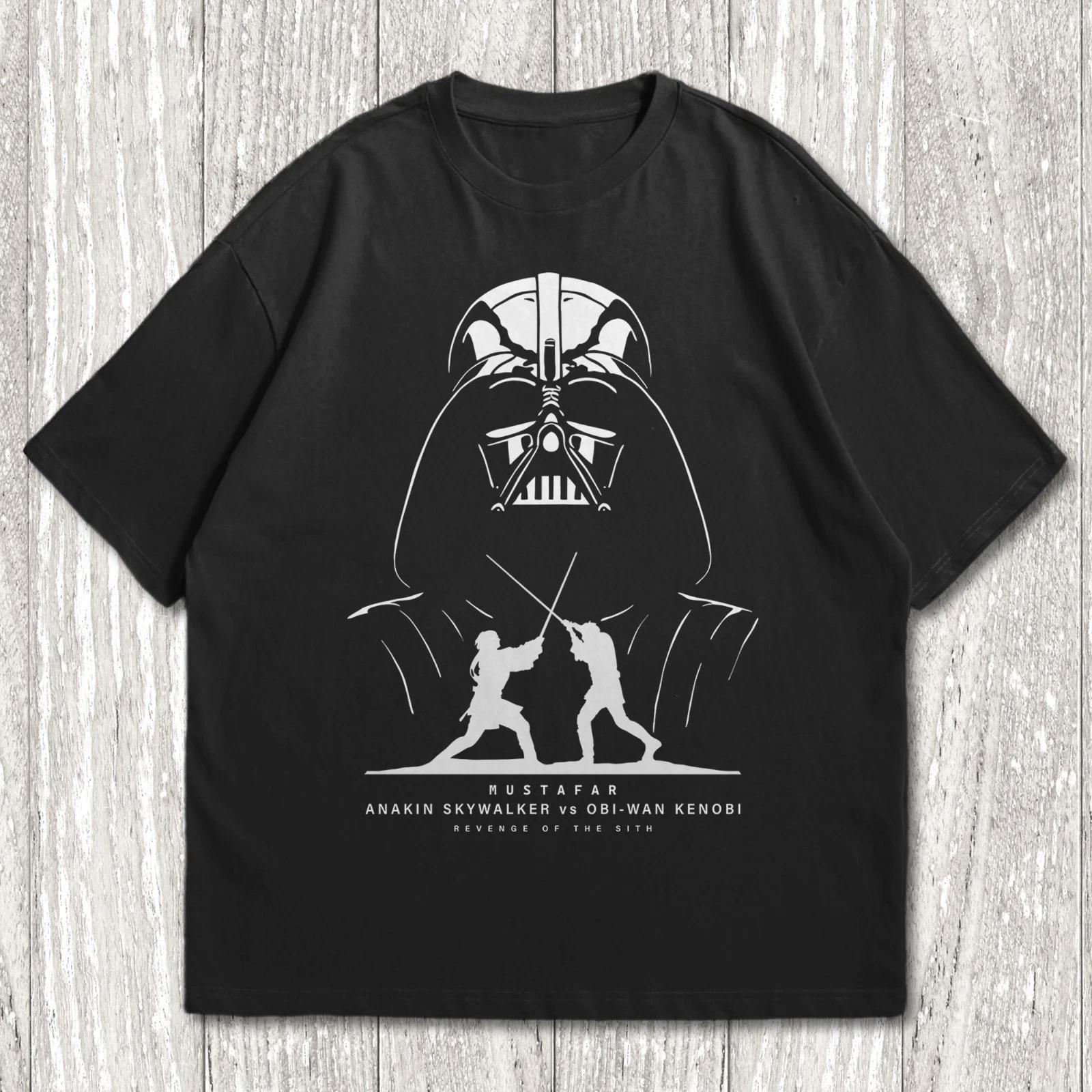 Star Wars T-Shirt, Anakin Skywalker vs Obi-wan Kenobi, Revenge of The Sith 4XL