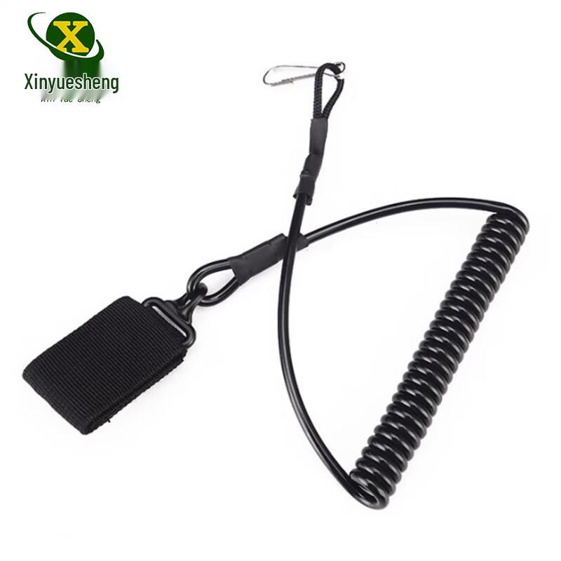 Retractable Anti-Loss Coiled Lanyard