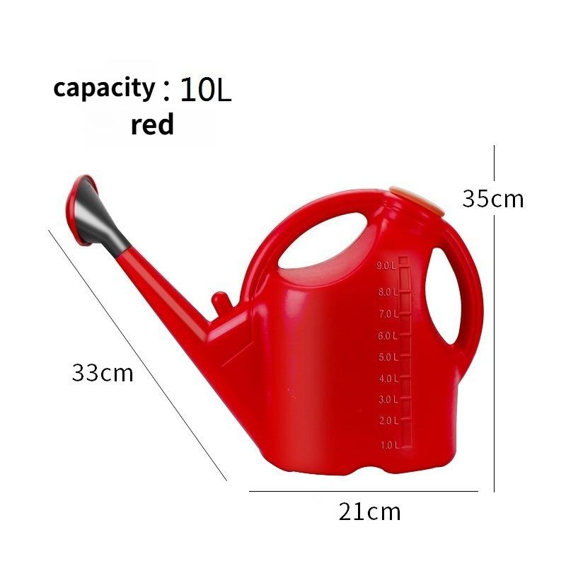 Large Thiened 5L Plastic Long Mouth Watering Can Gardening Household Flower Sprang Hose Garden Tool Flower Bed Sprayer