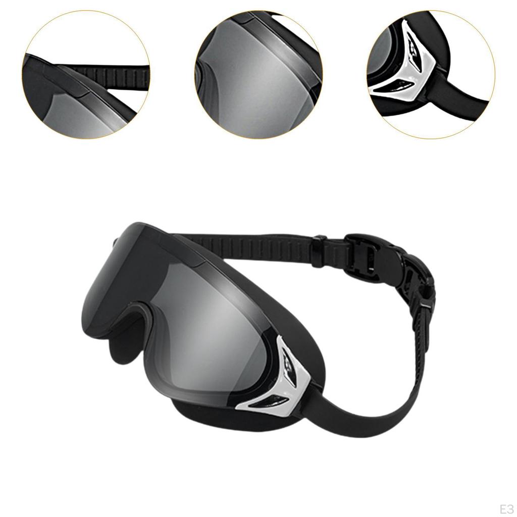 Schwimmbrille Brille Verstellbarer Riemen Schwimmen für Männer Frauen Brillen Wasser