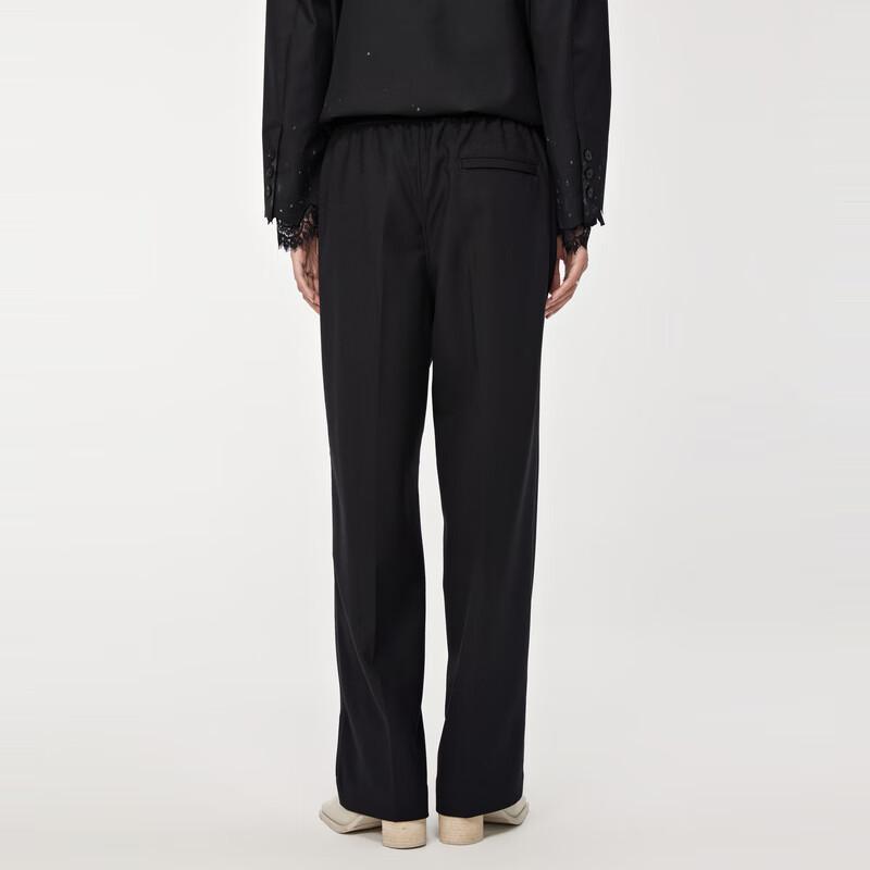 JNBY 2022 Autumn Loose Straight-Leg Trousers