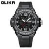 Top Brand New Multi-functional Dual-display Waterproof Electronic Watch Chronograph with Luminous Outdoor Sports Student Quartz Hand Performance