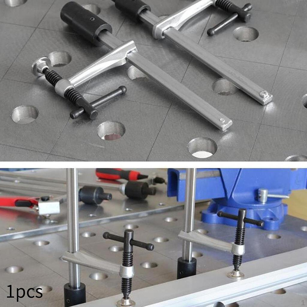 F Bar Clamp Welding Metalworking Woodworking Drop Steel Professional Silver