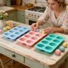 3 Count 24 Cavity Heat Resistant Forms Necessary Gear For Expert Cooks And Home Cooking Enthusiasts