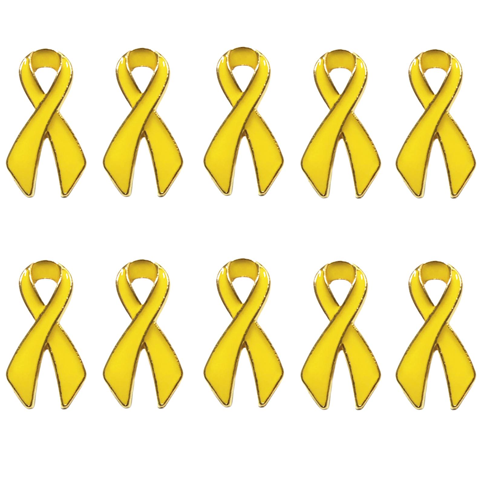 

Набор из 10 элегантных брошей-значков с лентой, стильный аксессуар-лацкан для любителей моды и коллекционеров жёлтый