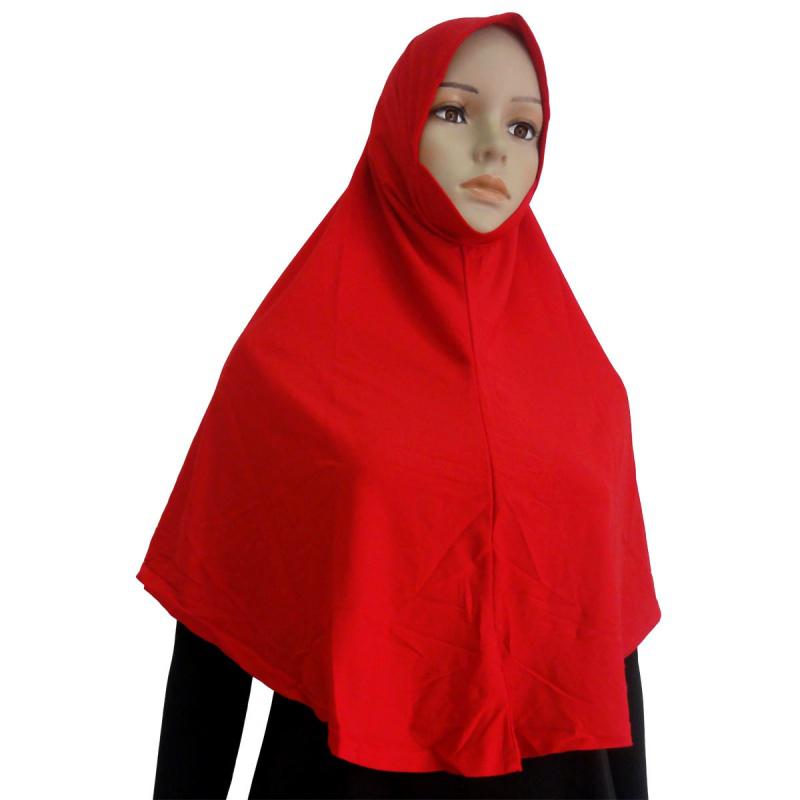 Muslim Scarves Cotton Blend Muslim Hijab Amira Islamic Solid Color Soft Scarf Long Hejab Head Shawls