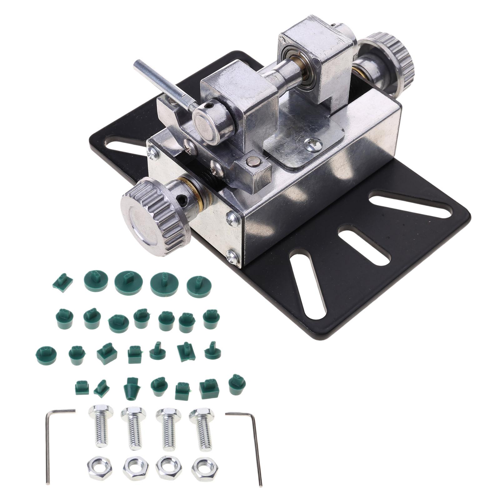 

Jewelry Making Drill Set Stepless Holing Machine for Beads and Pearls Bead Punching Holder Aluminum Alloy Drilling Tool