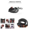 Bike Security Lock With Fivedigit Combo For Mountain And Road Cycling Safety