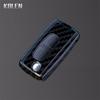 Abs Carbon Fiber Auto Flip Key Fob Cover Case Fit For Peugeot 107 207 307 308 407 607 3008 5008 Fit For Citroen Xsara Picasso C3 C4 C5 C6 C8