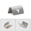Clip Universali in Acciaio Inossidabile per Deflettori Pioggia Auto Morsetti Metallici di Fissaggio per Deflettori Finestrini Anteriori Posteriori Laterali Accessori Auto