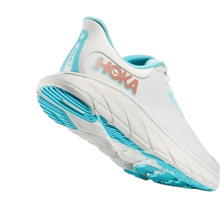HOKA Arahi 7 Rosa Ghiaccio Oro Rosa Sneakers Donna Bianche 1147851-FTRS